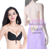 Strapless Seamless Push Up Silicone Wire Free Bra - ModernKitchenMaker.com