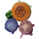 6PCs/Set Silicone Kitchen Stretch Lids - ModernKitchenMaker.com