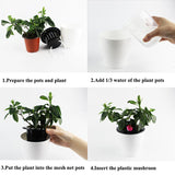Self Watering Plant Pot (3 Pot Set) - ModernKitchenMaker.com