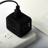 Universal Travel Power Adapter 4 USB Usable Worldwide - ModernKitchenMaker.com
