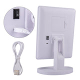 Countertop Makeup Mirrors with Light, Touch Screen LED Lights - ModernKitchenMaker.com