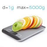 Multi-function Digital Food Kitchen Scale, Stainless Steel w/ LCD Display - ModernKitchenMaker.com
