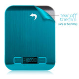 Multi-function Digital Food Kitchen Scale, Stainless Steel w/ LCD Display - ModernKitchenMaker.com