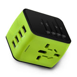 Universal Travel Power Adapter 4 USB Usable Worldwide - ModernKitchenMaker.com