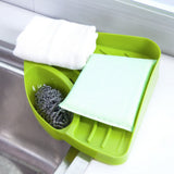 Kitchen Sink Corner Storage Rack Sponge Holder - ModernKitchenMaker.com