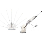 Spray Floor Mop with Reusable Microfiber Pads and 360 Degree Handle Great for Home Kitchen Laminate Wood Ceramic Tiles Floor Cleaning - ModernKitchenMaker.com