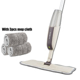 Spray Floor Mop with Reusable Microfiber Pads and 360 Degree Handle Great for Home Kitchen Laminate Wood Ceramic Tiles Floor Cleaning - ModernKitchenMaker.com