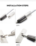 Spray Floor Mop with Reusable Microfiber Pads and 360 Degree Handle Great for Home Kitchen Laminate Wood Ceramic Tiles Floor Cleaning - ModernKitchenMaker.com