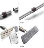Spray Floor Mop with Reusable Microfiber Pads and 360 Degree Handle Great for Home Kitchen Laminate Wood Ceramic Tiles Floor Cleaning - ModernKitchenMaker.com
