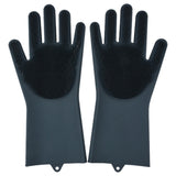 Magic Silicone Dish Washing Gloves - ModernKitchenMaker.com