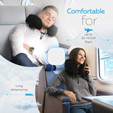 Memory Foam Travel Pillow / Memory Foam Neck Pillow with Carrying Bag - ModernKitchenMaker.com