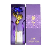 24k Golden Rose the Rose of Eternity Dipped in Gold - ModernKitchenMaker.com