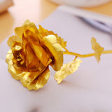 24k Golden Rose the Rose of Eternity Dipped in Gold - ModernKitchenMaker.com