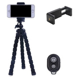 Iphone Tripod / Go Pro Tripod Samsung Tripod w/ Bluetooth Remote Great for Selfies or Group Photos - ModernKitchenMaker.com