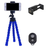 Iphone Tripod / Go Pro Tripod Samsung Tripod w/ Bluetooth Remote Great for Selfies or Group Photos - ModernKitchenMaker.com