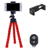 Iphone Tripod / Go Pro Tripod Samsung Tripod w/ Bluetooth Remote Great for Selfies or Group Photos - ModernKitchenMaker.com