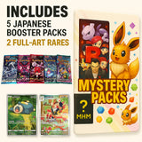 Pokémon Team Rocket Japanese Booster Pack Mystery Bundle – 5 Sealed Pokémon TCG Packs + 2 Art Rare Cards | Authentic Collectible Trading Card Set for Collectors & Gift Giving - Modern Kitchen Maker
