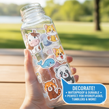 Sticker Pack – 50 PCS Cute Animal Stickers for Kids, Waterproof Vinyl Stickers for Water Bottles, Laptops, Scrapbooking, Classroom Rewards & Party Favors - Modern Kitchen Maker