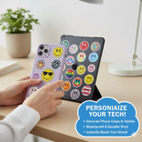 60 PCS Smiley Face Stickers for Kids — Happy Face Waterproof Vinyl Stickers for Water Bottles, Stickers for Kids Classroom, Notebooks, Classroom Rewards, Scrapbooks & Party Favors - Modern Kitchen Maker