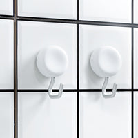 MHM's Premium Aluminum Suction Cup Hooks for Shower - Heavy Duty, Stylish, and Durable Bathroom and Kitchen Organizer - Powerful Hold - Ideal for Shower Walls, Bathrooms, and Kitchens