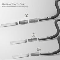 The Magic Duster Tiny Suction Tubes with a Universal Vacuum Attachment - ModernKitchenMaker.com