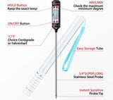 LED Sensitive BBQ Meat Thermometer - ModernKitchenMaker.com