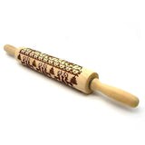 Christmas Embossing Rolling Pin - ModernKitchenMaker.com