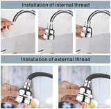 Faucet Sprayer Attachment Head for Splashless Water Faucet Sprayer Aerator