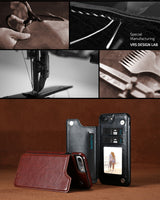 Retro iPhone Leather Wallet Case - ModernKitchenMaker.com