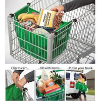 Ultimate Grocery Bag Reusable Large Grocery Bag (Set of 2) - ModernKitchenMaker.com
