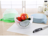 Easy 60 Second Salad/Fruit Bowl Cutter - ModernKitchenMaker.com