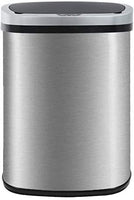 Touchless Trash Can Automatic Touch Free Kitchen Trash Can 13 Gallons Stainless Steel