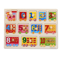 Toddler Puzzles Educational Wooden Puzzles for Preschoolers Kids Fun Puzzle Game - ModernKitchenMaker.com