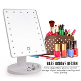 Countertop Makeup Mirrors with Light, Touch Screen LED Lights - ModernKitchenMaker.com