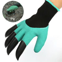 Garden Gloves with Claws For Digging and Planting - ModernKitchenMaker.com