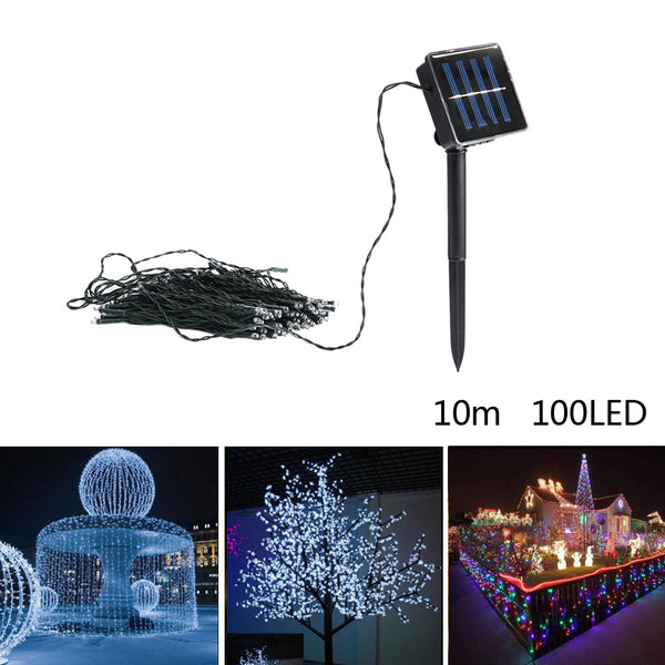 Solar Powered Fairy Light 100 LED 10 m - ModernKitchenMaker.com