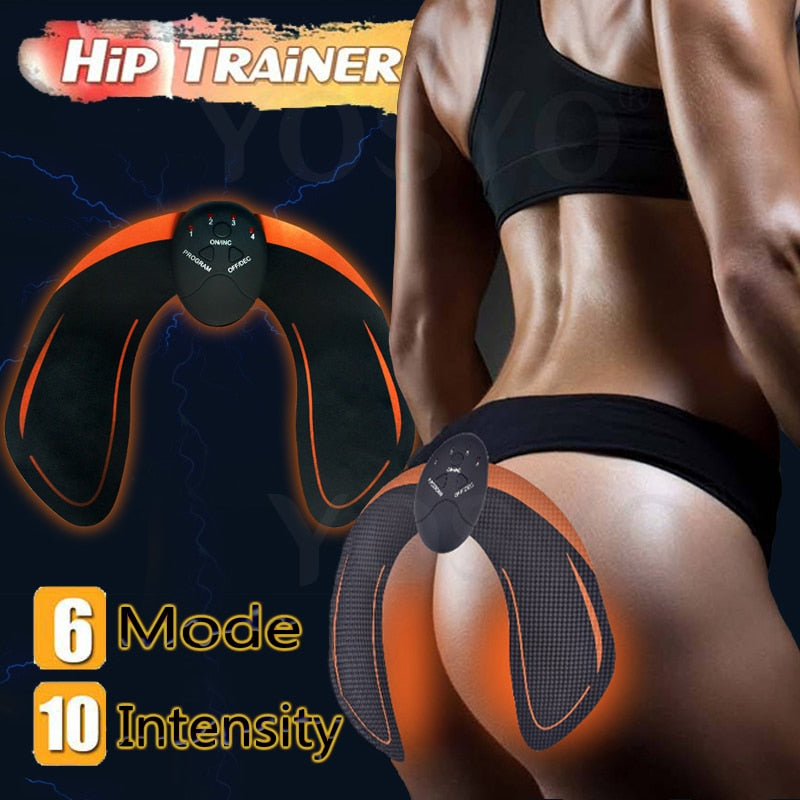 Hip Trainer Muscle Stimulator ABS Fitness Buttocks Butt EMS Lifting Buttock  Tone