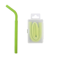 Portable Reusable Washable Food Grade Silicone Drinking Straws Bendable With Box - ModernKitchenMaker.com