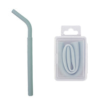Portable Reusable Washable Food Grade Silicone Drinking Straws Bendable With Box - ModernKitchenMaker.com
