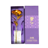 24k Golden Rose the Rose of Eternity Dipped in Gold - ModernKitchenMaker.com